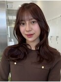 渋谷ミルクティーベージュハイトーンカラーヘーゼルベージュ30代