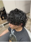 波巻きパーマ/メンズパーマ/三軒茶屋