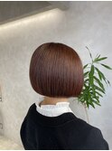 ミニボブ×アプリコットオレンジ