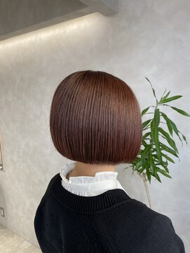 トキ(toki) ミニボブ×アプリコットオレンジ