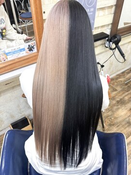 ラウラアンドロー(LAURA&RO) 【ベージュ×ブラック】