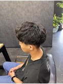 カット×ニュアンスパーマ
