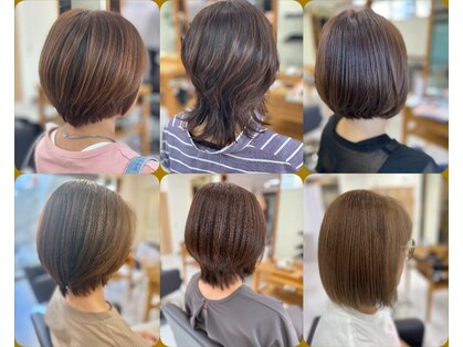 フレアヘアー(flair hair)の写真