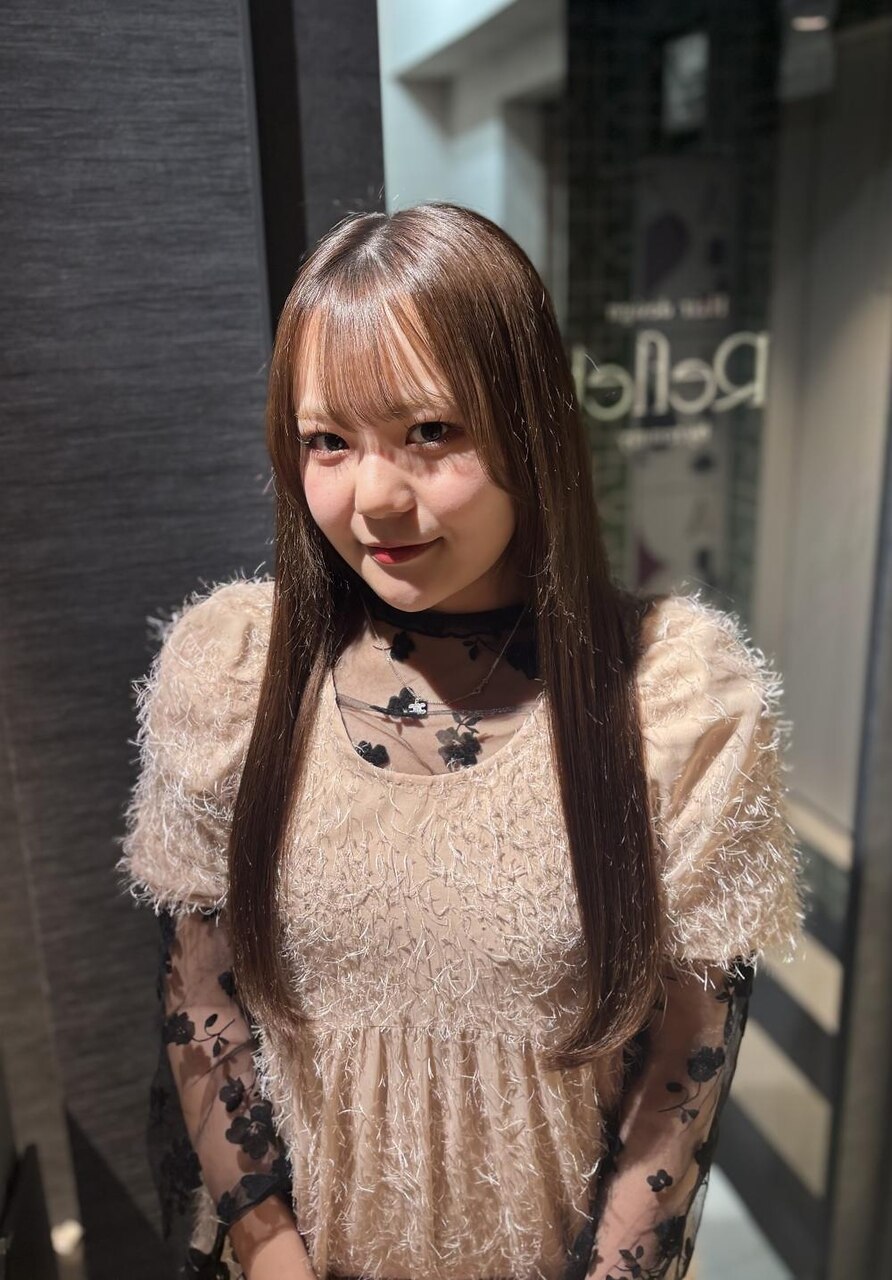 チョコレートブラウン：L262377966｜ルフレ 新宿本店1st(Reflet)のヘア