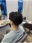 【MEN’S HAIR/サーフカール/刈り上げセンターパート/千葉】
