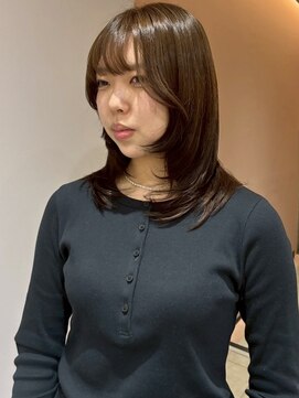 ロジェブルー(Rosier Bleu) 【顔まわりレイヤーカット】ワンカールのみでキマる!