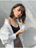 濡れ感くびれミディ×ダークグレージュ