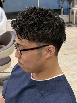 ガーデン 西川田店(garden) 宇都宮メンズカットメンズパーマ波巻きスパイラルパーマツイスパ