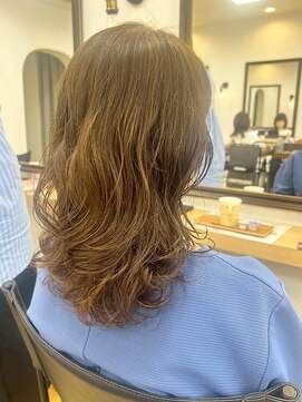 モーラ 鳳店(MOLLA) 透け感ベージュブラウン【鳳】