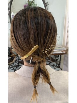 遊イング(遊ing)の写真/【旭区/早朝OK】結婚式やイベントに◎特別な日はプロの技術で華やかに♪流行を取り入れたヘアデザインへ＊