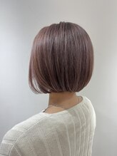 エルトベース(ERHT_BASE)&nbsp;トレンドカラー/艶髪×透明感◎ナチュラル/ショートボブ【札幌】