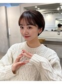 THE BLINK大人可愛いショートマッシュショートオリーブベージュ