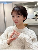 ザ ブリンク(THE BLINK) THE BLINK大人可愛いショートマッシュショートオリーブベージュ