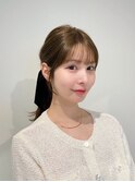 顔まわりカット　顔周りレイヤー