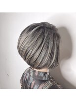 クロス(cRoss)&nbsp;脱白髪染めハイライトグレー