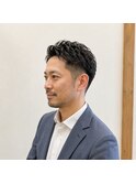 大人メンズ刈り上げニュアンスパーマ　20代 30代 40代 50代 60代