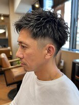 スリル ヘア アンド ネイル デザイン 恵比寿店(sulir hair and nail design)&nbsp;ツイストニュアンスパーマ/フェードショート