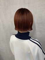 トリコ(ToricO)&nbsp;切りっぱなし　オレンジブラウン　ナチュラルブラウン