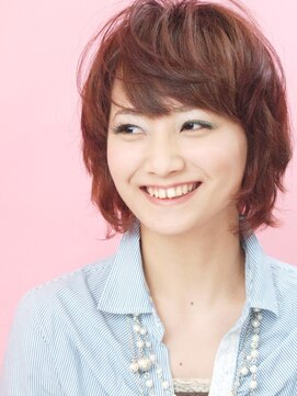 ジャイアントビービー(GIANTB B) ナチュラル　マッシュ小顔ショートボブ♪