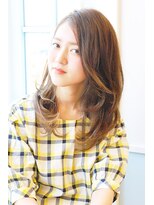 レトル(LETTRE)&nbsp;【LETTRE】フレンチモーブアッシュ×ナチュラルストレート