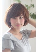 オフィスカジュアルボブ.