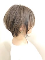 リアン(Lian) 【パーマ】デジパーのナチュラルショートボブ