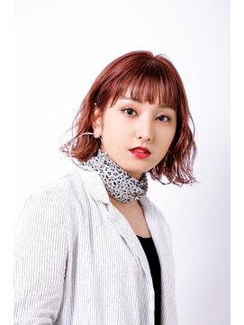 ブリス(VLISS) ゆるふあボブ,チェリーレッド