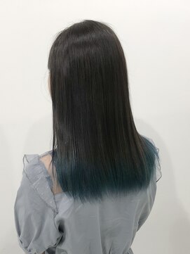 ココ 本八幡(KOKO) 黒髪クラゲヘアーオリーブグレー小顔ココアベージュミディアム