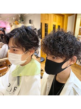 アヴァンス 天王寺店(AVANCE.) 【印象の違い】×【メンズツイストスパイラル】