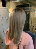 #黒髪#ボブルフ#ネビージュ#小顔#ワンレン