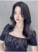 クリスタルブラック_くびれヘアビタミンカラー_8534