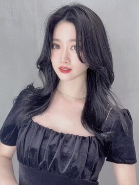 アイティー バイ アルバム 浦和店(IT by ALBUM) クリスタルブラック_くびれヘアビタミンカラー_8534