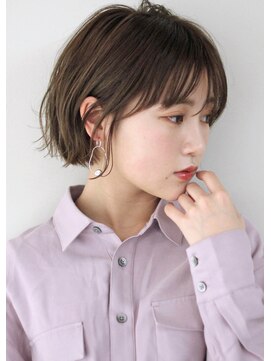 サーカス バイ ビュートリアム 青山(CIRCUS by BEAUTRIUM) 手入れ簡単 丸み 小顔 ボブ ミニボブ 伸ばしかけボブ 青山