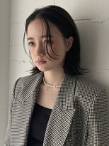 アンドビューティフル 恵比寿(andbeautiful)&nbsp;バングパーマがポイントの外はねボブ