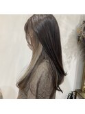 ☆ホワイトベージュインナーカラー☆横山飛翔
