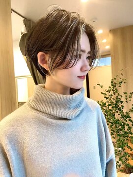 サンド 鹿児島中央(sand) 黒髪/グレーベージュ/レイヤーロング/前髪パーマ[鹿児島駅]