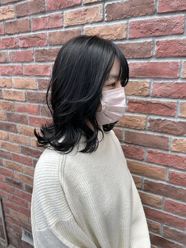 ヘアーホーム チケ(hair home tike) 透明感スモーキーアッシュ