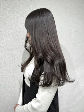 メゾンマイル 恵比寿(maison mile) グレージュカラー/髪質改善/暗めカラー[恵比寿駅]