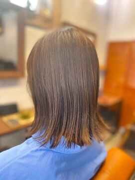 アイノベル(‘Inovel’) カット＋カラー＋oggiottoトリートメント（12step)