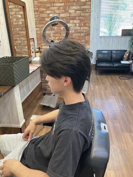 ライズヘアー(RISE HAIR) センターパートスタイル