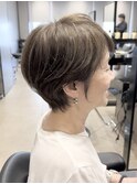 40代50代60代白髪マッシュショートボブ大人美人くびれ髪質改善