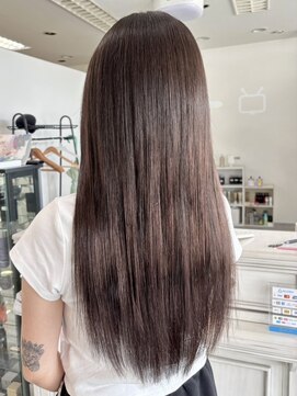 アフューズバイストゥー(Vfuse by StueW) 艶髪ストレート/エクステ/カラー/ブラウン