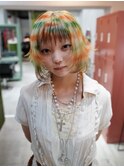  渋谷/ウルフカット &nbsp;デザインカラー ルーツカラー エンドカラー