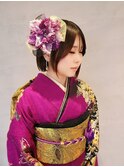 成人式ミニボブ