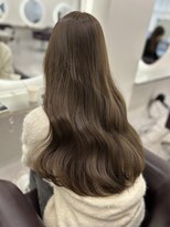 シエナ 渋谷(Siena)&nbsp;siena オリーブベージュ×重めロング　20代30代 渋谷