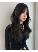 【LICCA 伊崎優李】韓国ヘア/レイヤーカット/前髪/姫カット