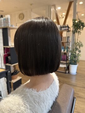 シータ 坂戸北口店(THETA) ボブ×グレージュ