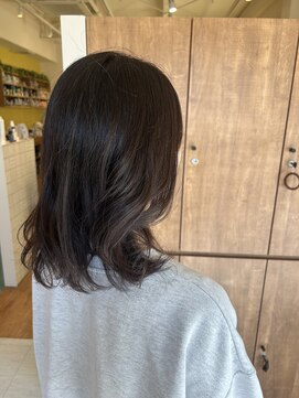 アクアリップル(aqua ripple) 暗めでも大人可愛い透明感オリーブグレージュ