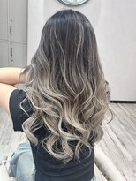 ベルヘアーデザイン 堺東(Belle hair Design)&nbsp;バレイヤージュ/外国人風/レイヤーカット/シャドールーツ/堺東