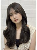 【LIBRE恵比寿】ゆるロング×オリーブブラウン